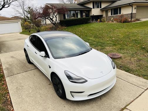 White 2023 Tesla Model 3 Base