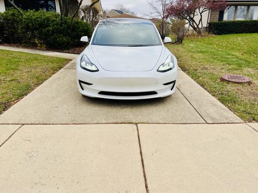 White 2023 Tesla Model 3 Base
