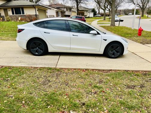 White 2023 Tesla Model 3 Base