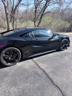 Black 2022 Acura NSX Type S
