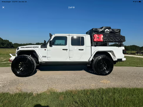 White 2022 Jeep Gladiator Rubicon