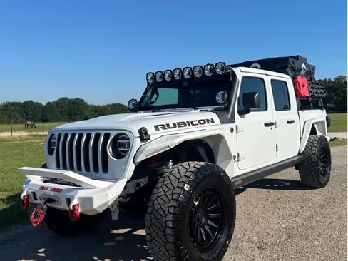 White 2022 Jeep Gladiator Rubicon