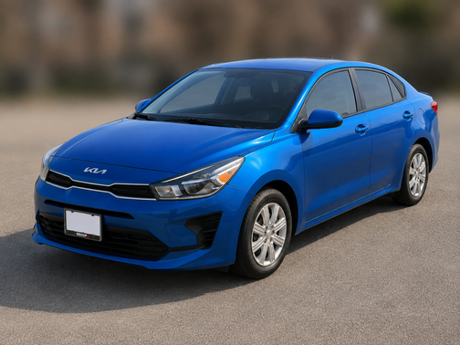 Blue 2023 Kia Rio S