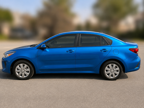 Blue 2023 Kia Rio S