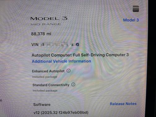 2018 Tesla Model 3 Mid Range