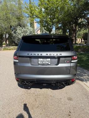 Gray 2017 Land Rover Range Rover Sport 5.0L Supercharged SVR