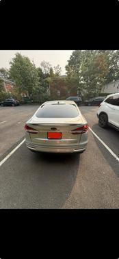 Silver 2019 Ford Fusion Hybrid Titanium