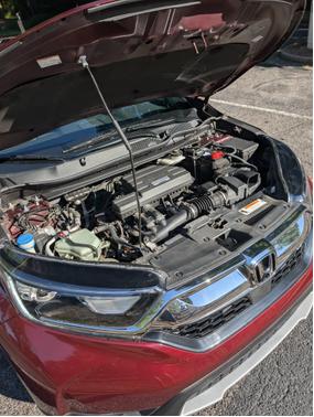 Red 2018 Honda CR-V EX