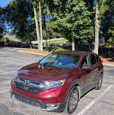 Red 2018 Honda CR-V EX
