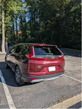 Red 2018 Honda CR-V EX