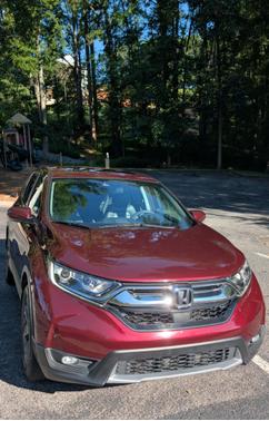 Red 2018 Honda CR-V EX