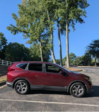 Red 2018 Honda CR-V EX