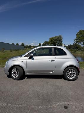 Silver 2012 FIAT 500 Pop