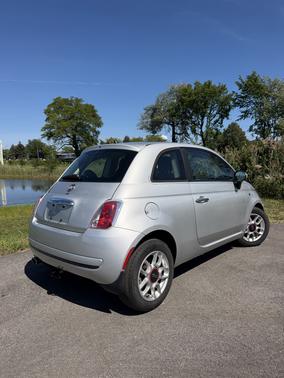 Silver 2012 FIAT 500 Pop