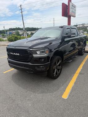 Black 2022 RAM 1500 Laramie