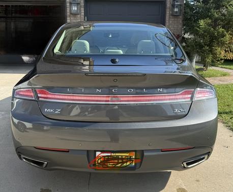 Gray 2015 Lincoln MKZ Hybrid Base