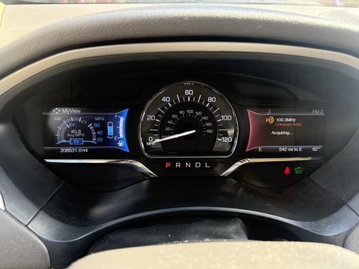 Gray 2015 Lincoln MKZ Hybrid Base
