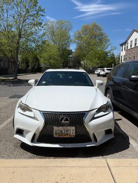 White 2014 Lexus IS 250 Base