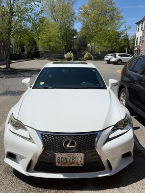 White 2014 Lexus IS 250 Base