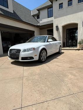 White 2009 Audi A4 2.0T Special Edition quattro Cabriolet