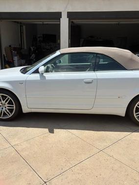 White 2009 Audi A4 2.0T Special Edition quattro Cabriolet