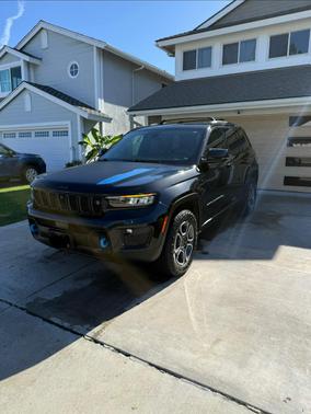 Black 2022 Jeep Grand Cherokee 4xe Trailhawk