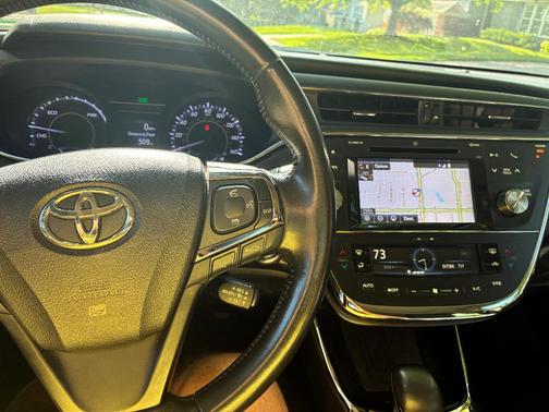 Red 2018 Toyota Avalon Hybrid Limited