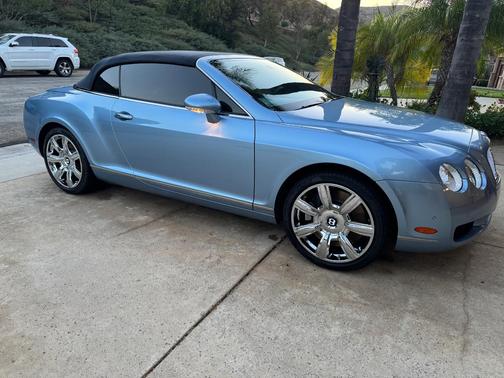 Blue 2007 Bentley Continental GTC Base