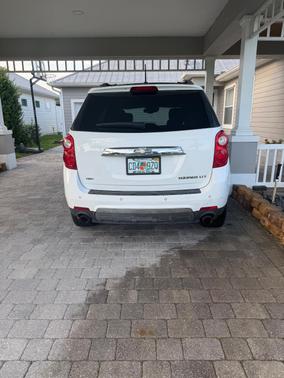 White 2015 Chevrolet Equinox LTZ