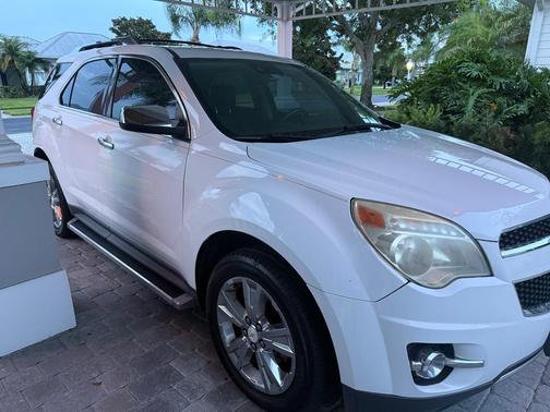 White 2015 Chevrolet Equinox LTZ