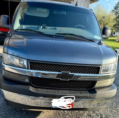Blue 2019 Chevrolet Express 2500 Work Van