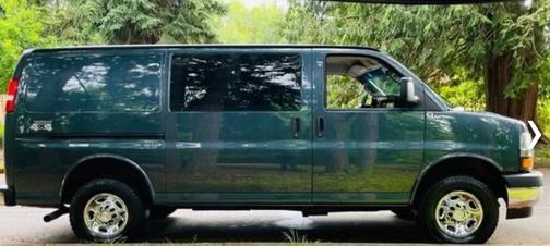 Blue 2019 Chevrolet Express 2500 Work Van