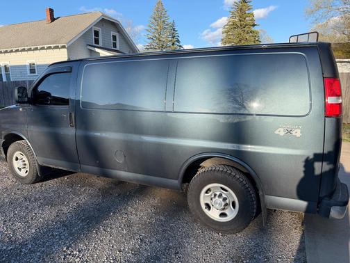 Blue 2019 Chevrolet Express 2500 Work Van