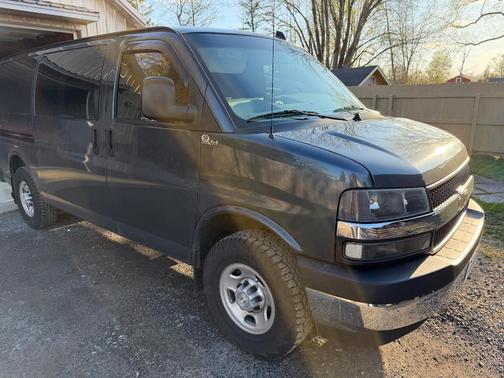 Blue 2019 Chevrolet Express 2500 Work Van