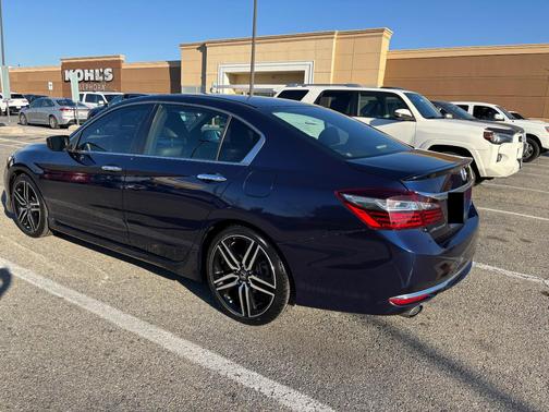 Blue 2016 Honda Accord Sport