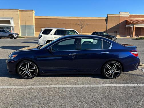 Blue 2016 Honda Accord Sport