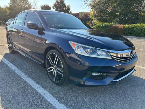 Blue 2016 Honda Accord Sport
