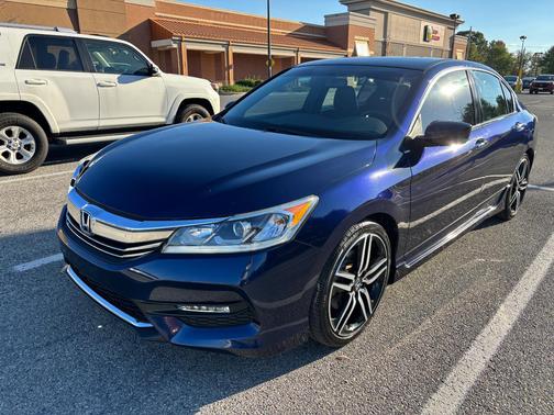 Blue 2016 Honda Accord Sport