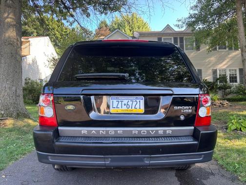 Black 2006 Land Rover Range Rover Sport HSE