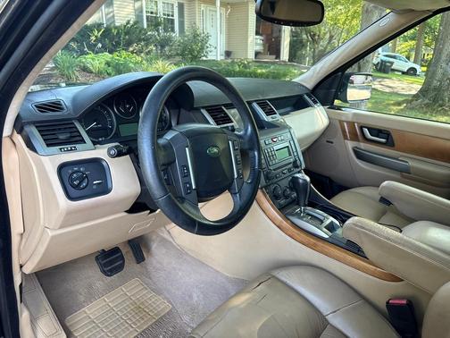 Black 2006 Land Rover Range Rover Sport HSE
