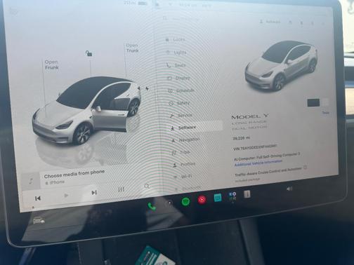 White 2022 Tesla Model Y Long Range