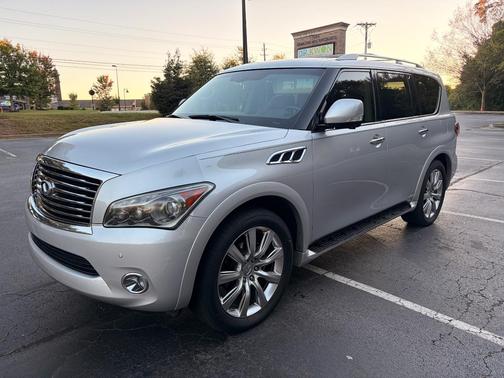 Silver 2012 INFINITI QX56 Base
