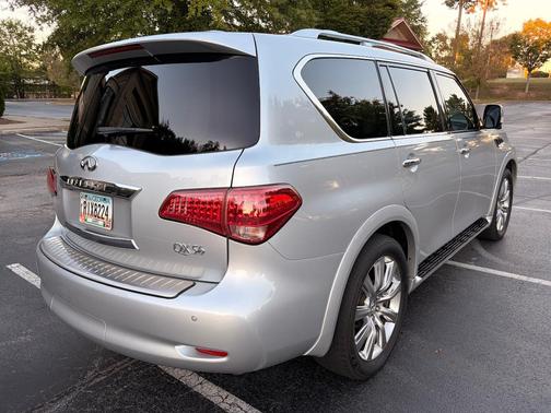 Silver 2012 INFINITI QX56 Base