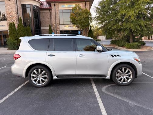 Silver 2012 INFINITI QX56 Base