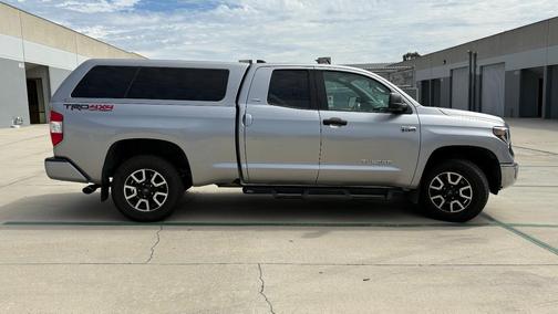 Silver 2021 Toyota Tundra SR5