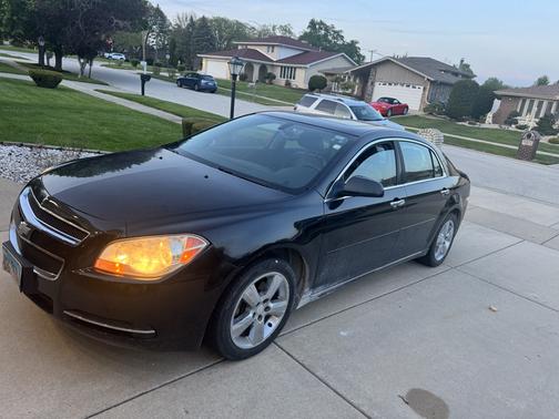 Black 2012 Chevrolet Malibu LT