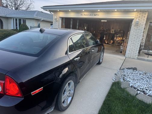 Black 2012 Chevrolet Malibu LT
