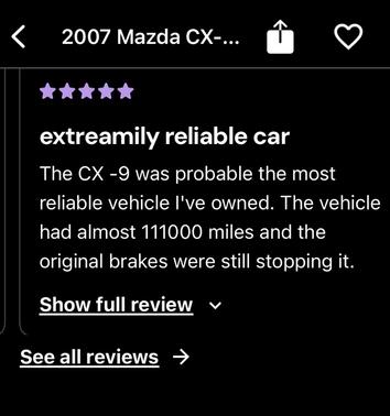 2007 Mazda CX-9 Touring