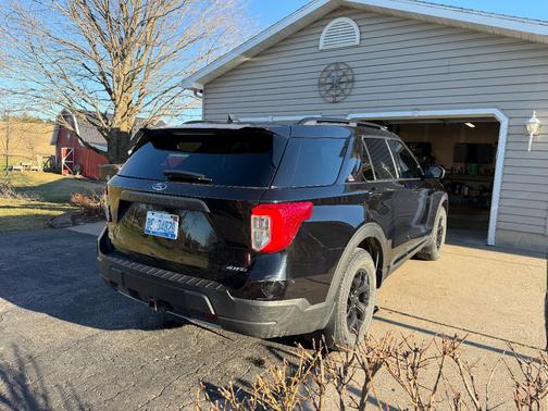Black 2022 Ford Explorer Timberline