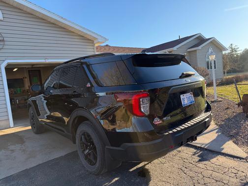 Black 2022 Ford Explorer Timberline